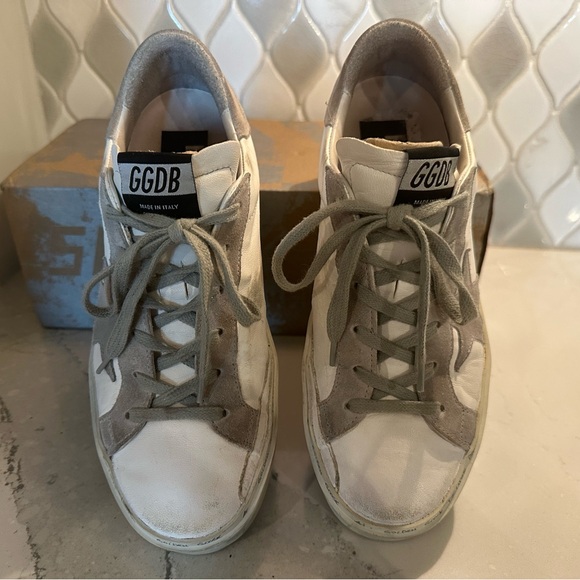 Golden Goose Hi-Star shoe size 7.  Box and Dust Bag - Picture 13 of 15